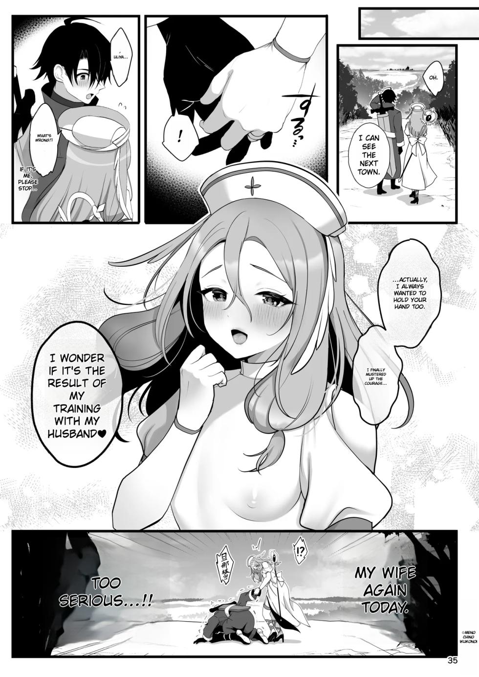 A lovey-dovey newlywed life in another world with an innocent and shy cross-dressing wife - Page 36