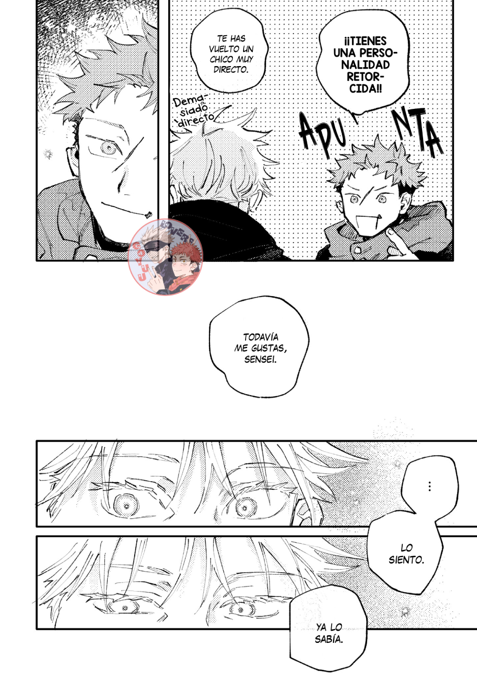 [Prima] No lo entiendo- Jujutsu Kaisen dj- Gojo x Yuuji [Español] - Page 23