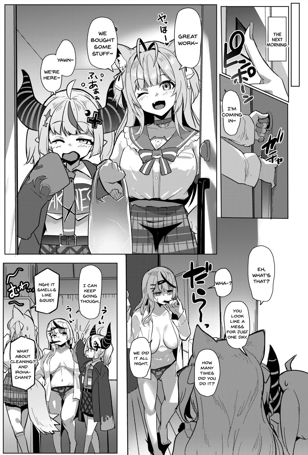 [Hitsuji Kikaku (Muneshiro)] Osucollab X (Hololive) [English] [SDTLs] [Digital] - Page 19