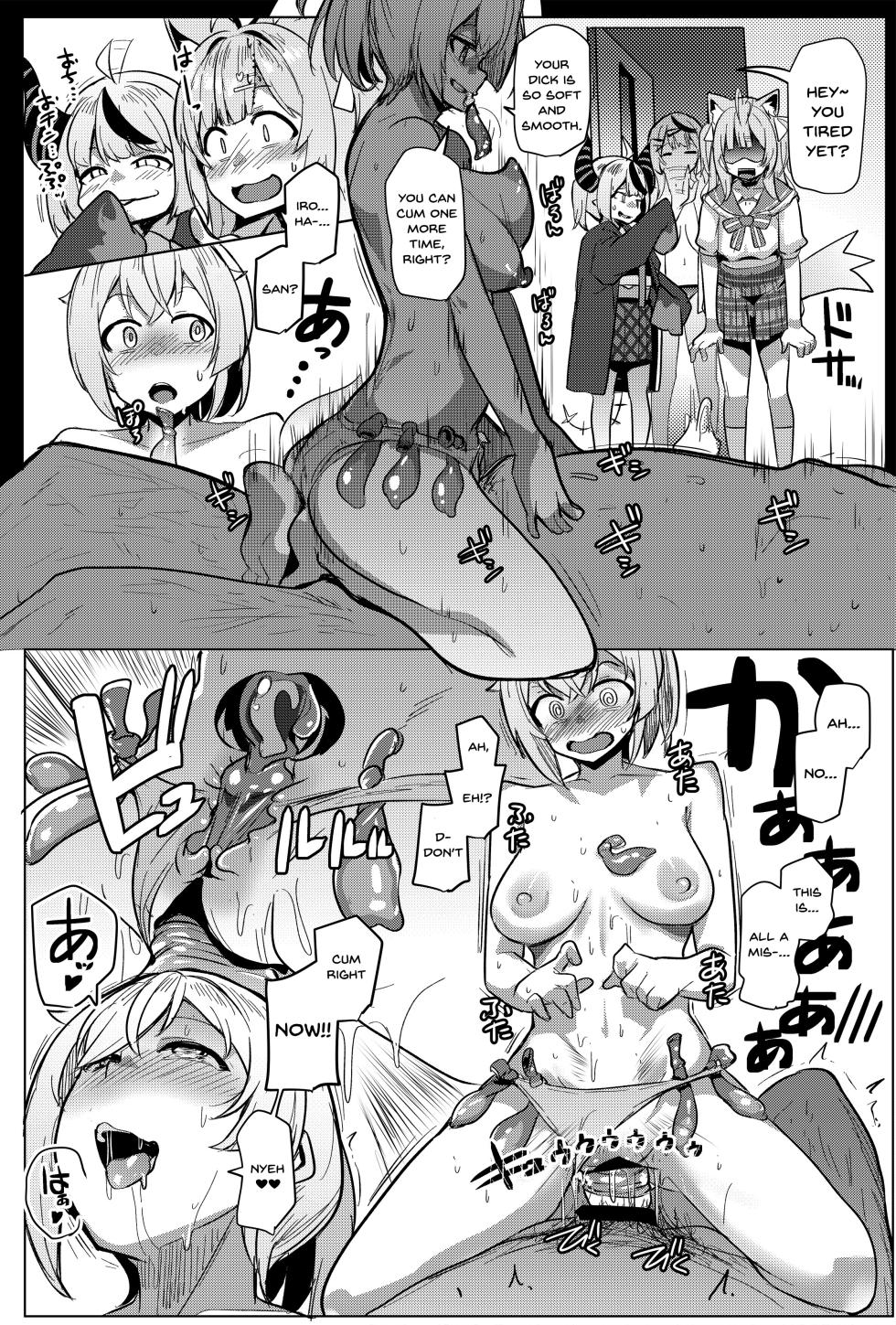[Hitsuji Kikaku (Muneshiro)] Osucollab X (Hololive) [English] [SDTLs] [Digital] - Page 20