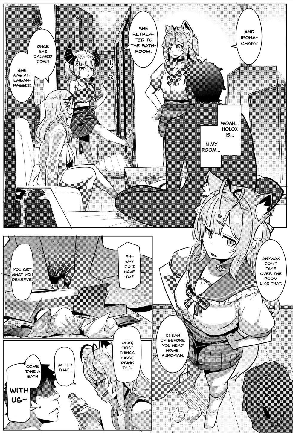 [Hitsuji Kikaku (Muneshiro)] Osucollab X (Hololive) [English] [SDTLs] [Digital] - Page 21