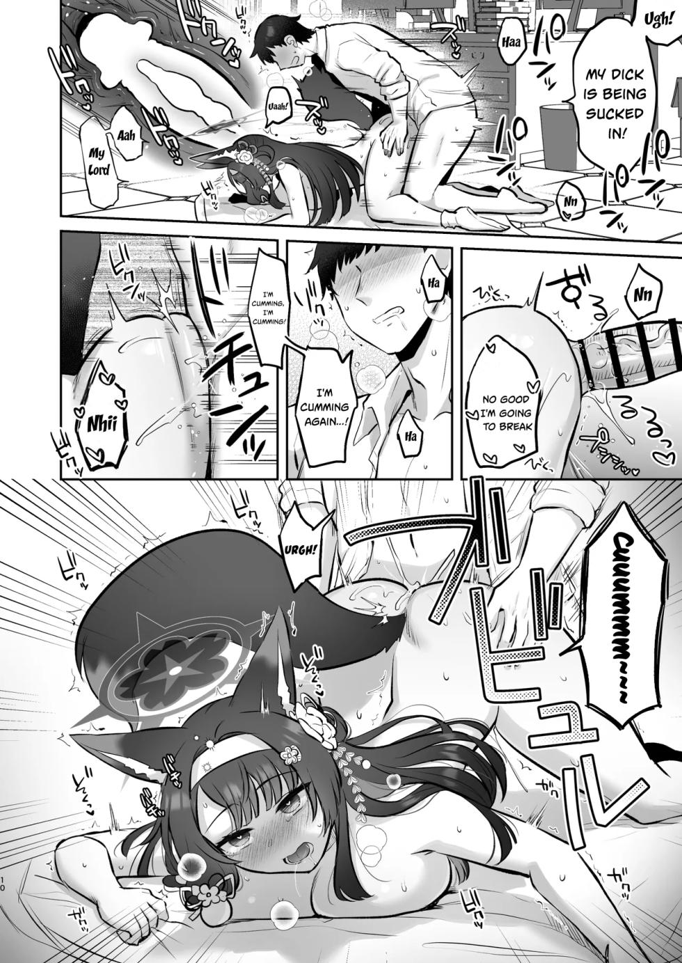 [Goomin (Gumimi)] Wakamo to Hime Hajime | Himehajime with Wakamo (Blue Archive) [English] [Digital] - Page 9