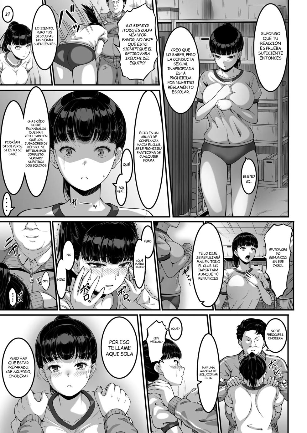 [A-Lucky Murashige no Ran (A-Lucky Murashige)] Joshi Volley-bu JK, Netorareru.｜Una Chica de Secundaria del Equipo de Voleibol Femenino es Engañada [Spanish] [Kasakakeichi] [Digital] - Page 10