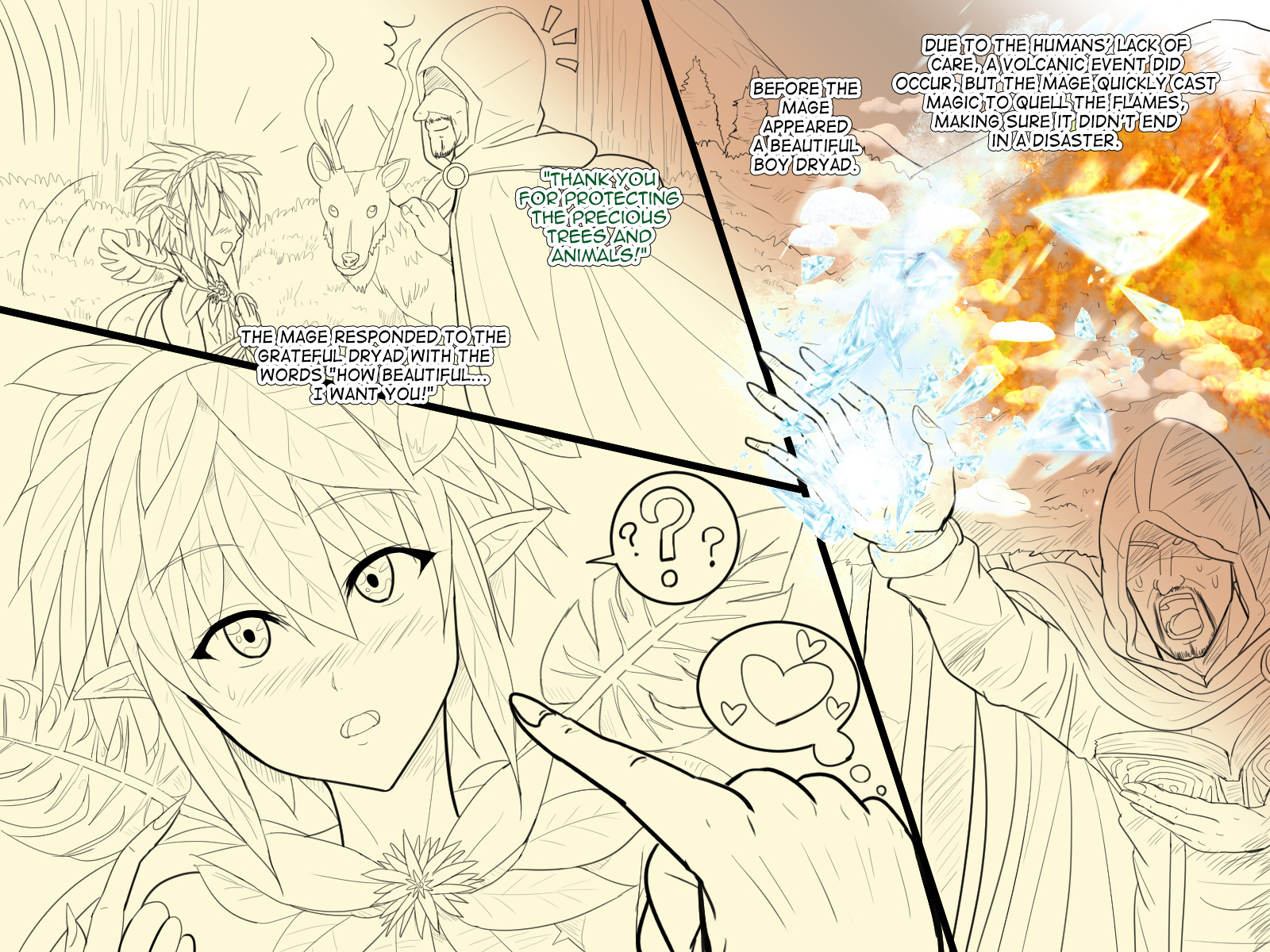 [Azi Dahaka] Monshota no Hanayome Ningen to Gachi Koubi de Mesu Ochi Suru Mamono Shounen [English] [mysterymeat3] - Page 3