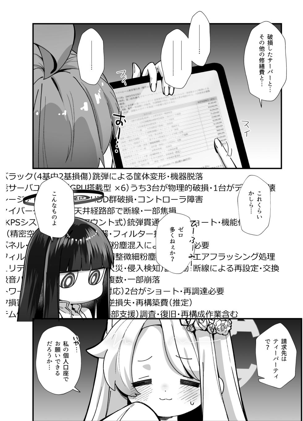 [Mori no Michi (Mori Sinrisk)] MILLENNIUM SEXPO2 ~Seia Shiofuki Chirakashi Hen~ (Blue Archive) [Digital] - Page 4