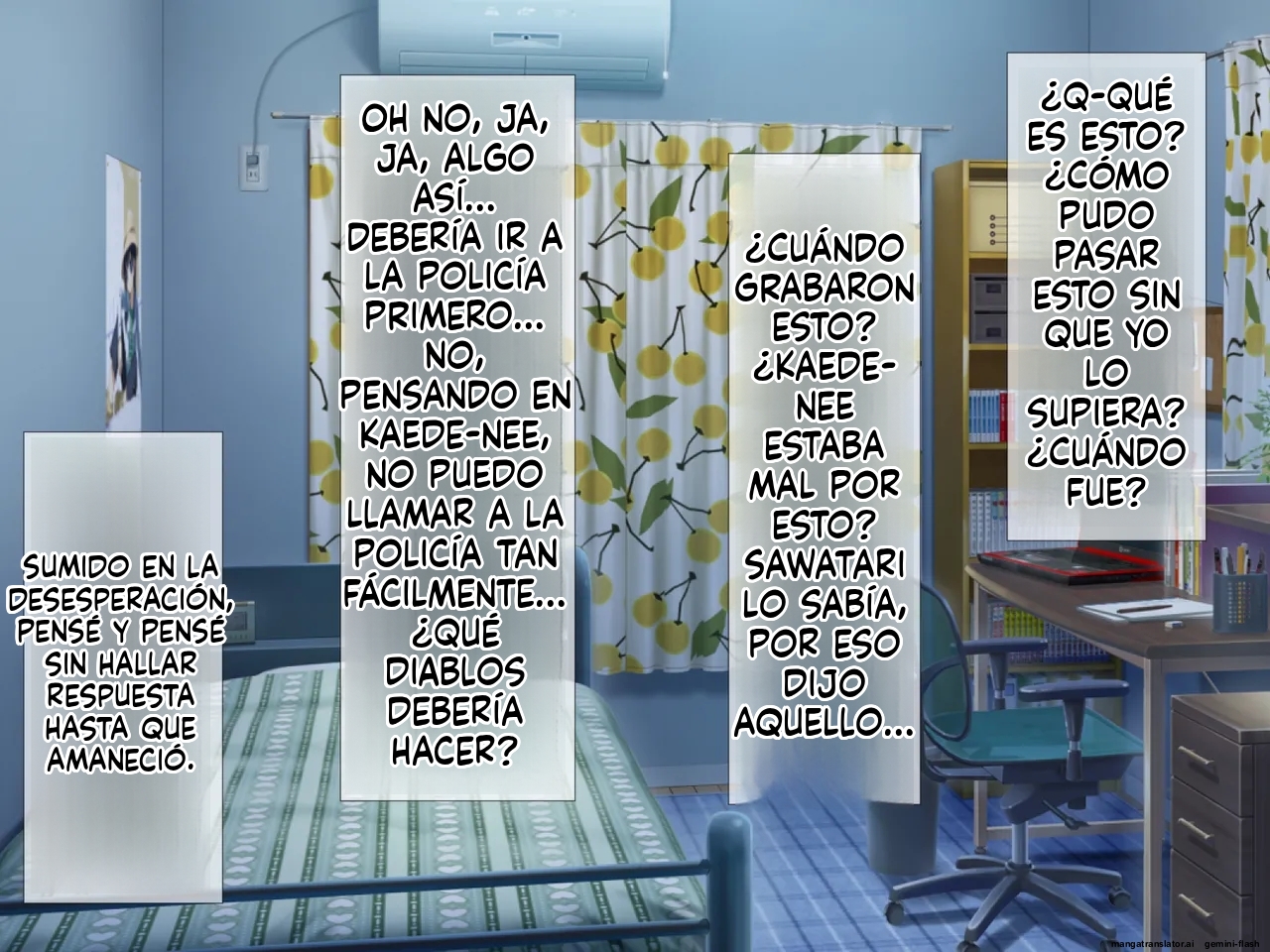 [BLACK FORCE] Daisuki na Osananajimi no Ryoujoku Netorare Video Letter | La videocarta de humillación y NTR de mi querida amiga de la infancia [Spanish] [MTL] - Page 29