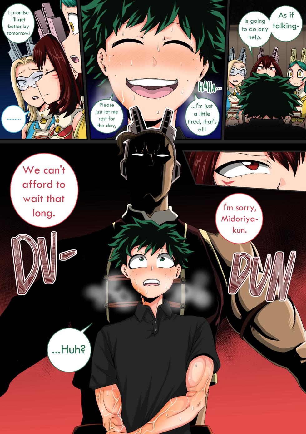 My Harem Academia Chapter 8 Part 3 Breaking into a broken heart - Page 6