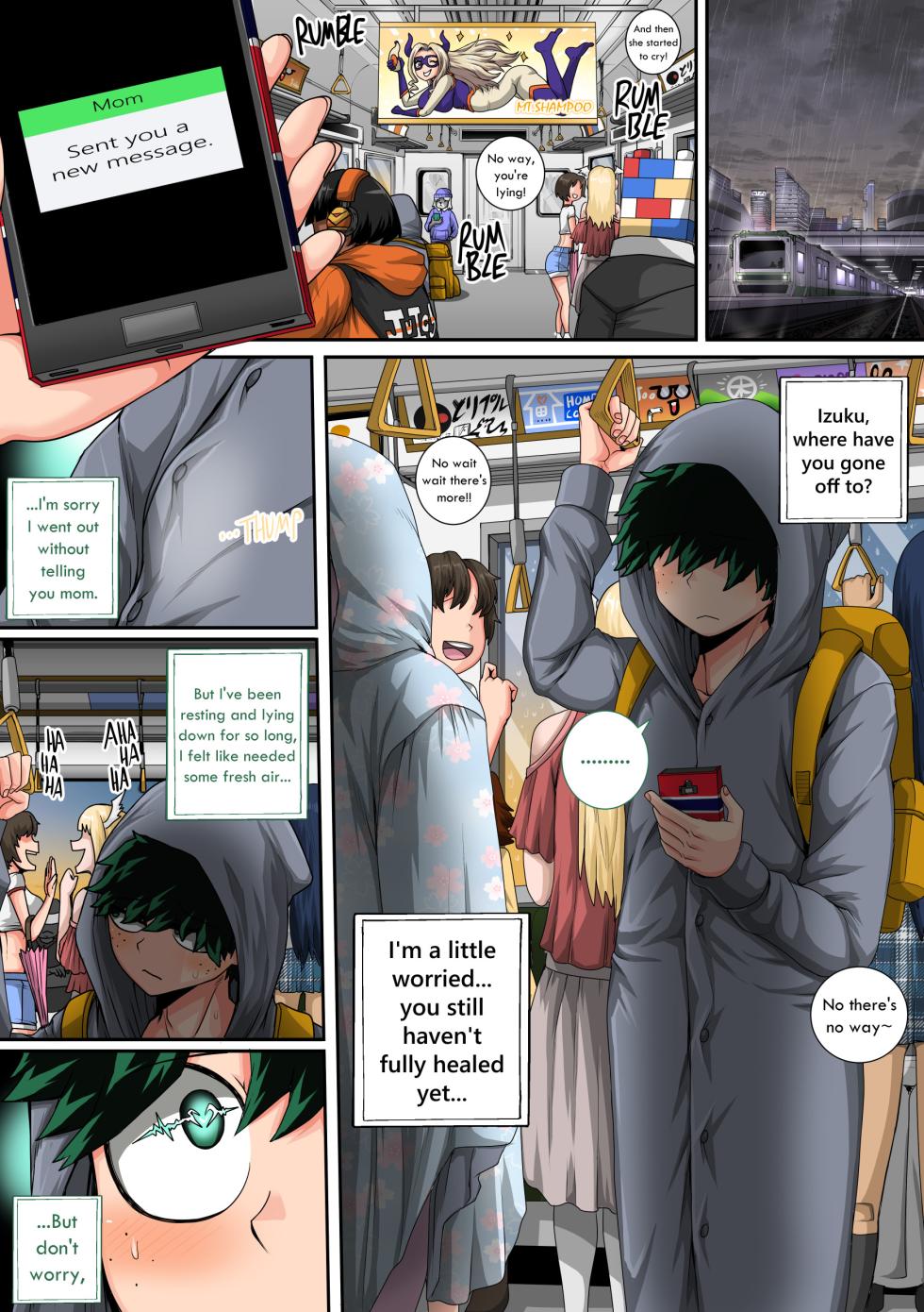 My Harem Academia Chapter 8 Part 3 Breaking into a broken heart - Page 14