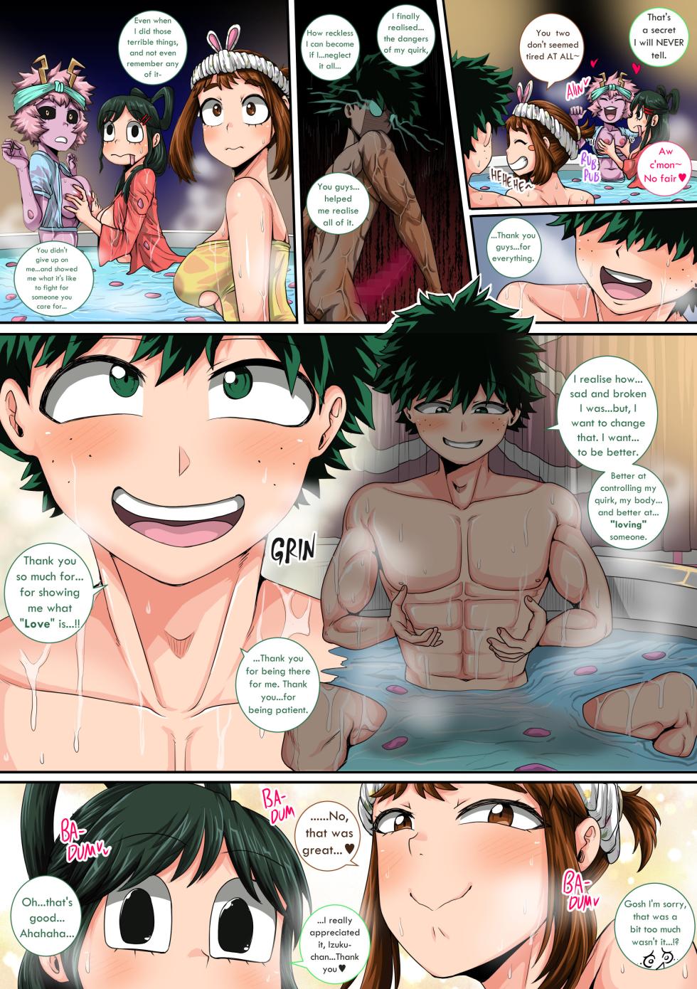 My Harem Academia Chapter 8 Part 3 Breaking into a broken heart - Page 33