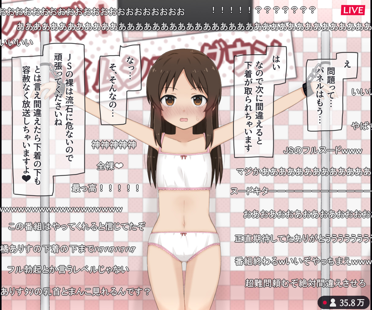 [Rinrin Tokoro (rinrin)] Nama Housou no Ero Quiz Variety ni Shutsuen suru JS Idol no Hanashi (THE IDOLM@STER CINDERELLA GIRLS) - Page 36