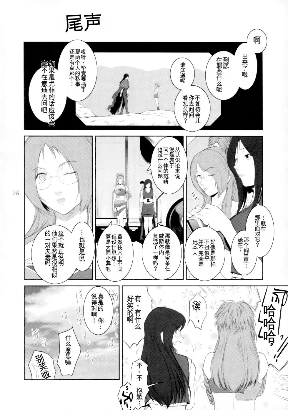 [Kokonokiya (Kokonoki Nao)] Lucrecia VII (Final Fantasy VII: Dirge of Cerberus) [Chinese] - Page 35