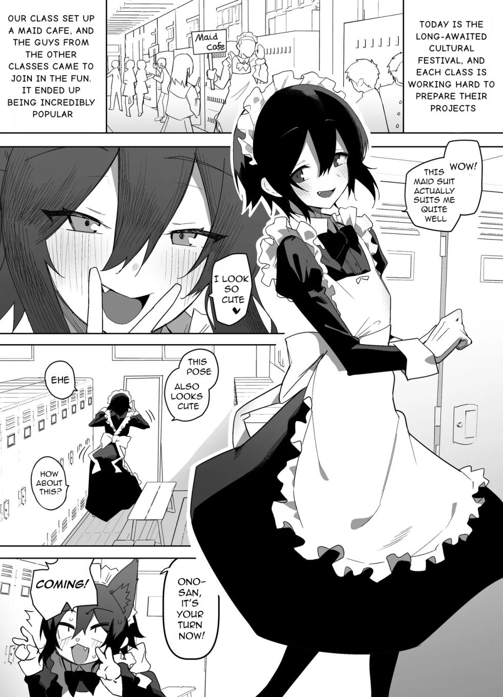 [Enarizushi] Nonke na Ore ga Doukyuusei ni Me o Tsukerare Mesu Ochi Suru Hanashi | A story about how a straight guy like me gets targeted by a classmate and turned into a woman [English] - Page 2