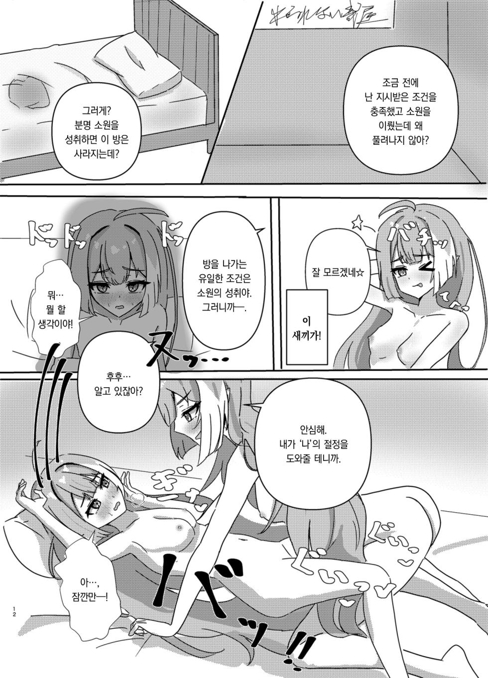 [Nanashishiitsu (Nanatsushi)] Maou-sama no Negaigoto | 마왕님의 소원빌기 (Stella Sora) [Korean] [팀 오바참치] [Digital] - Page 12