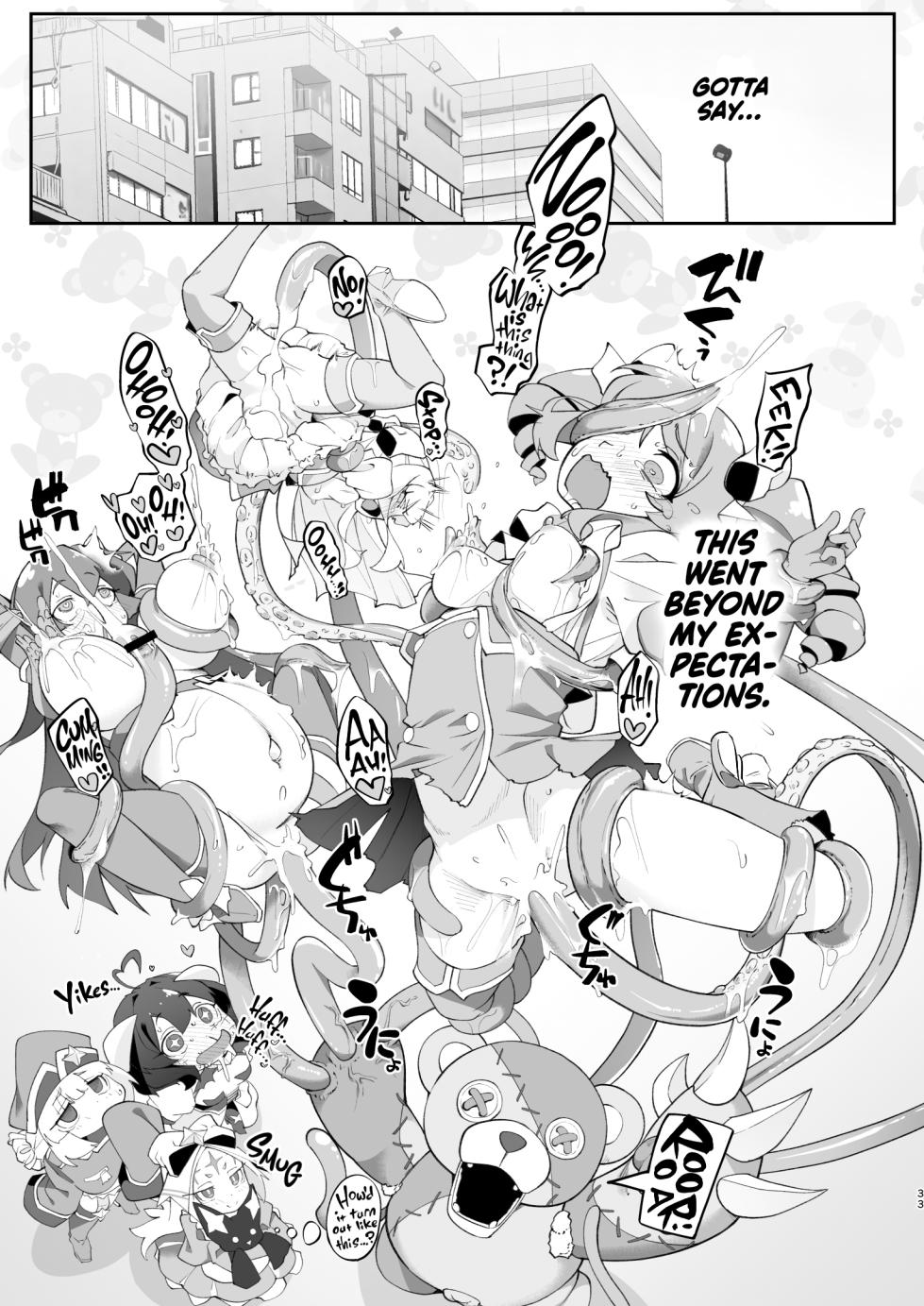 [CHARAN PORAN (Nekono Matatabi)] Fushigi no Kuni no Nero Alice | NeroAlice in Wonderland (Mahou Shoujo ni Akogarete) [English] [Xzosk] [Digital] - Page 32
