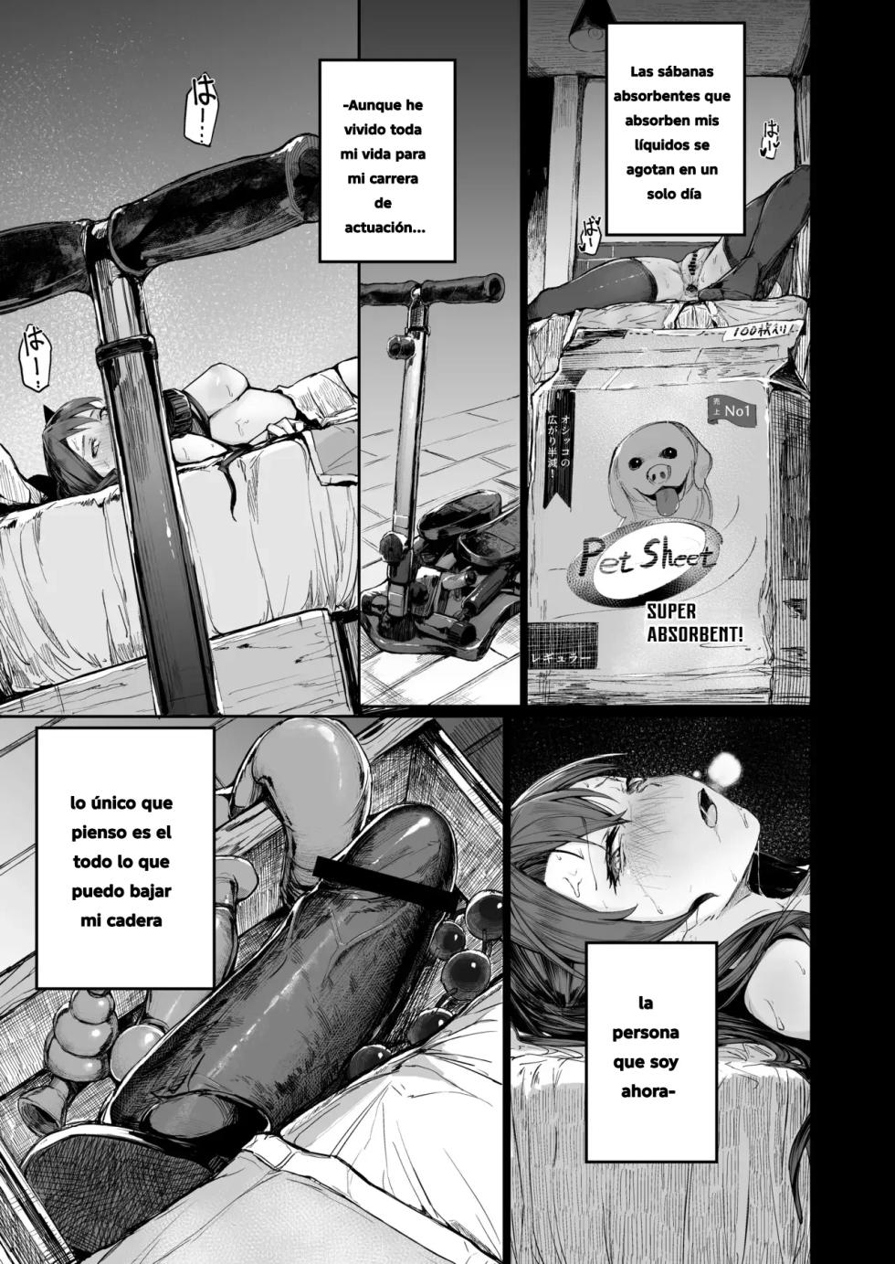[Atugi de 5 (Murlachrot)] Kairaku Ochi shita Joyuu no Matsuro Kouhen｜La Caída de la Actriz Corrompida por Placer - PT2 [Spanish] [Jhovampire] [Digital] - Page 6
