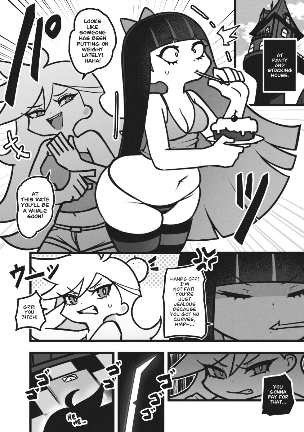 The Diet Syndrome [Panty and Stockings WG Doushinjin] - Page 2