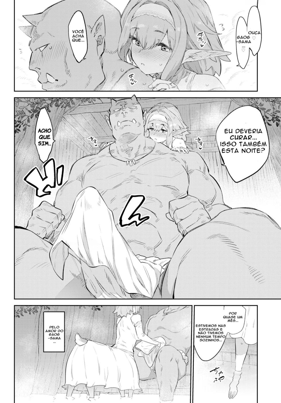 [Mizone] Ihou no Otome Series 1 - Itoshi no Orc-sama - Mr. Orc my love [Portuguese] [Descensored] - Page 6