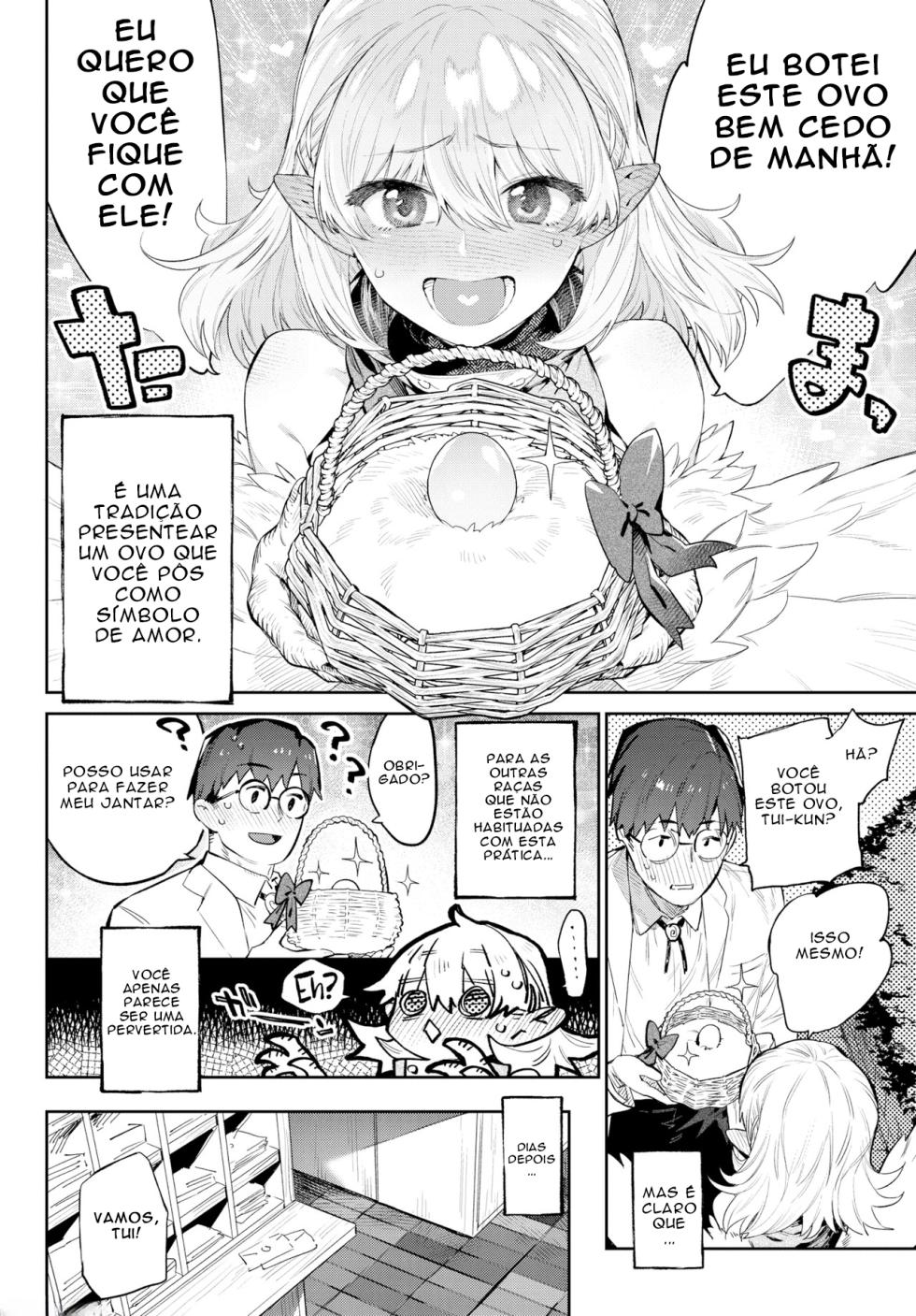 [Mizone] Ihou no Otome Series 5 - Mesudori no Butou-bi -Harpy Valentine Days- [Portuguese] [Descensored] - Page 3