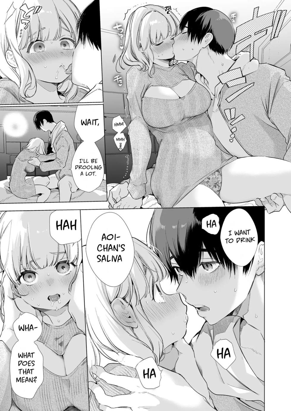 [diletta (Yamamoto Tomomitsu)] Boku no Kanojo wa Yodare ga Oosugiru | My Girlfriend Drools Too Much [English] - Page 15