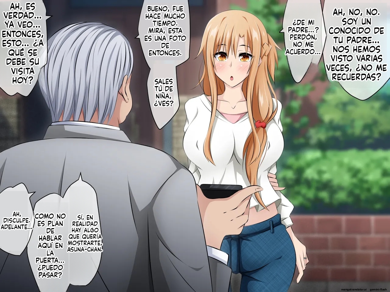 [530] Hitozuma ni Natta Heroine o Netoru. ~Yakubutsu Choukyou de Ochiru Asuna-san~ (Sword Art Online) [Spanish] [MTL] - Page 13