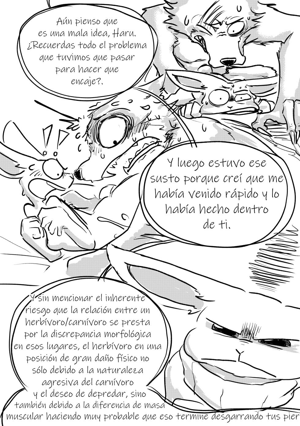 [dragonweirdo] Hotel Rose (Beastars) (Spanish) [W.I.P.]. - Page 9