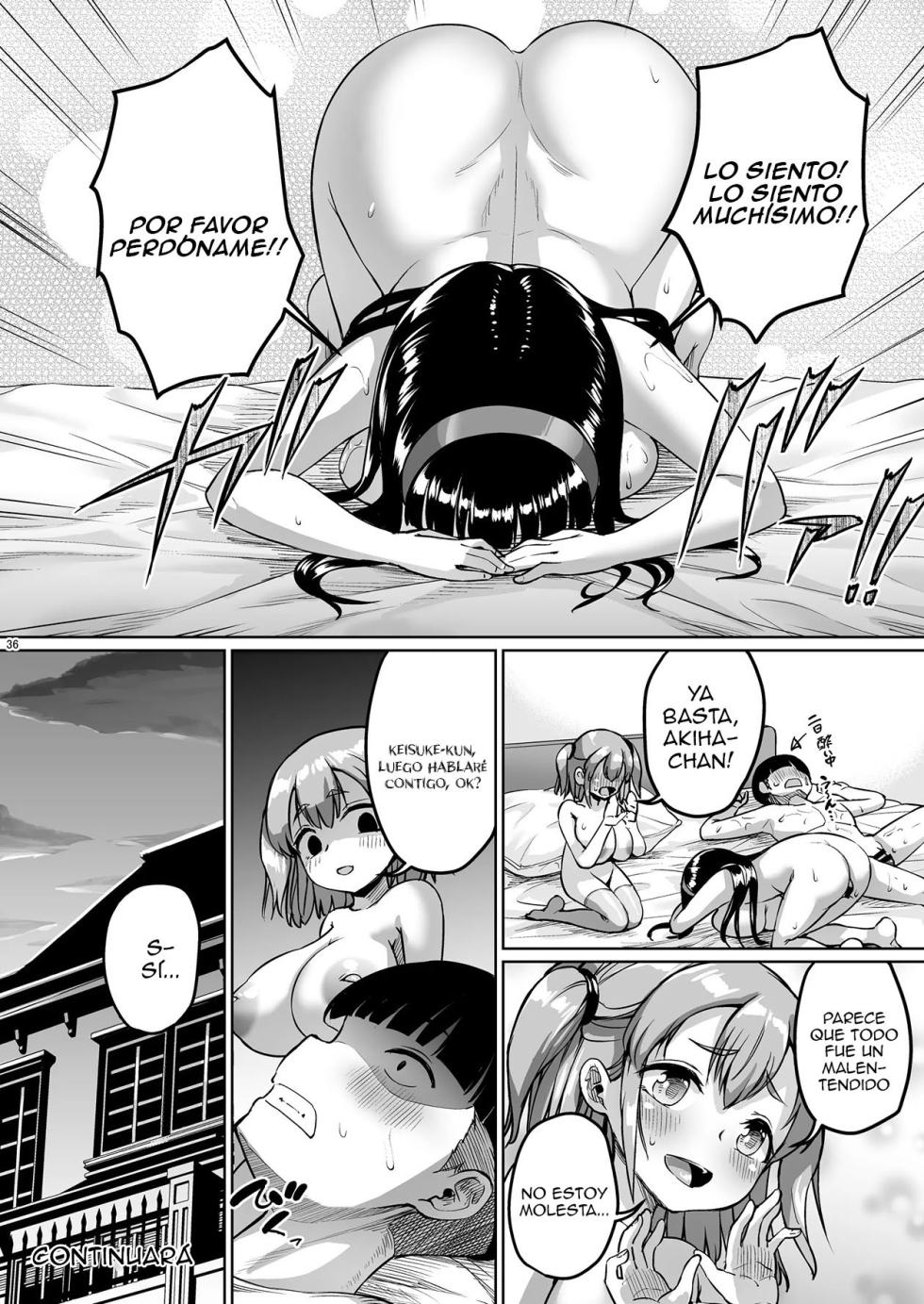 [Zetsubou Shiromuji (Shousan Bouzu)] Chiisana Kanojo wa AV Jou 3｜Mi Pequeña Novia es una Actriz Porno 3 [Spanish] [Anything] [Digital] - Page 35