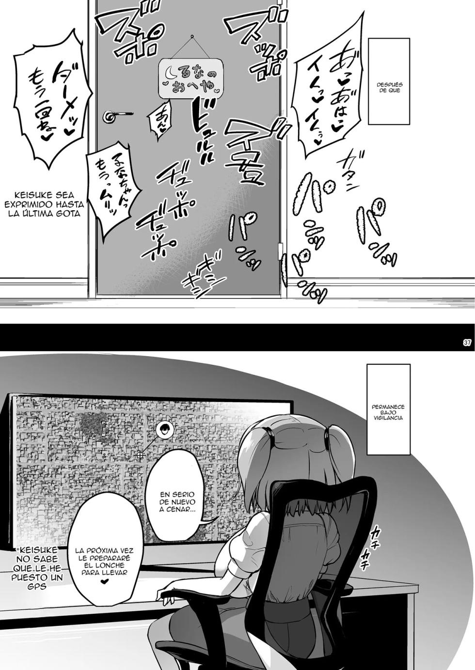 [Zetsubou Shiromuji (Shousan Bouzu)] Chiisana Kanojo wa AV Jou 3｜Mi Pequeña Novia es una Actriz Porno 3 [Spanish] [Anything] [Digital] - Page 36