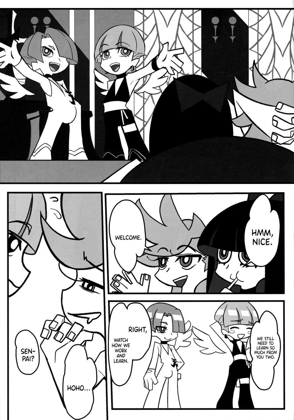 (C106) [Round table (Shiki)] Sacred Lechery (Panty & Stocking with Garterbelt)  [English] {Doujins.com} - Page 4