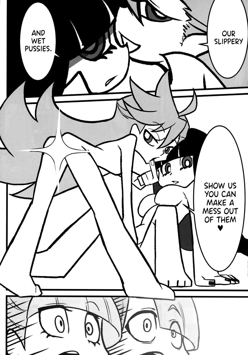 (C106) [Round table (Shiki)] Sacred Lechery (Panty & Stocking with Garterbelt)  [English] {Doujins.com} - Page 20