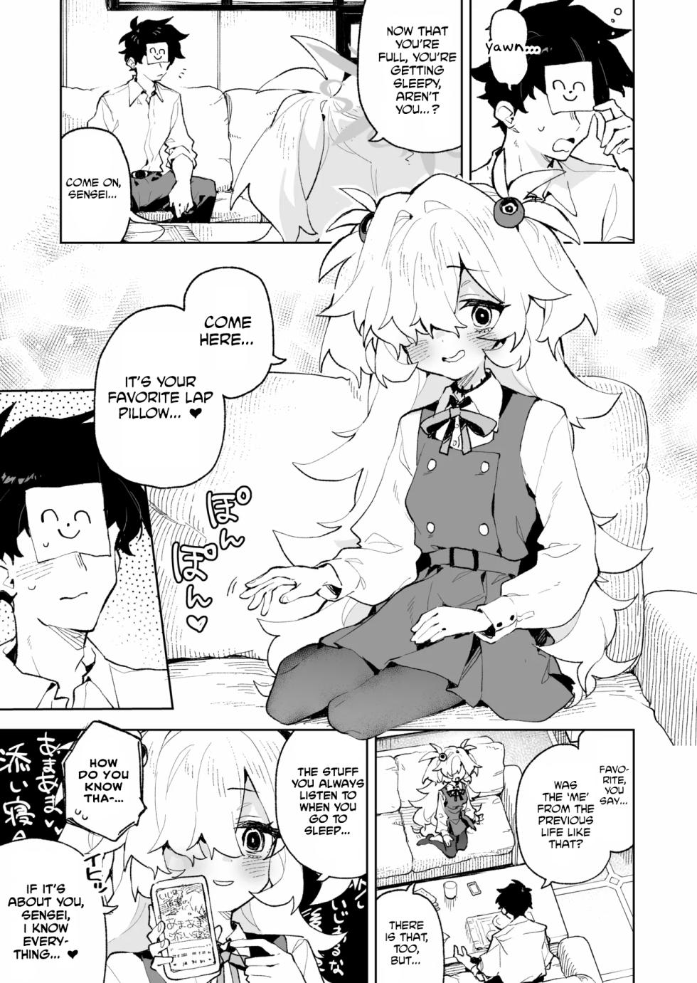 [Rimu Chanchi (Uni Cream Korokke)] Zense Mitai ni Torotoro ni Amayakashite ageru nee | I’ll Spoil You Until You Melt, Just Like in Our Past Life. [English] [Digital] - Page 4