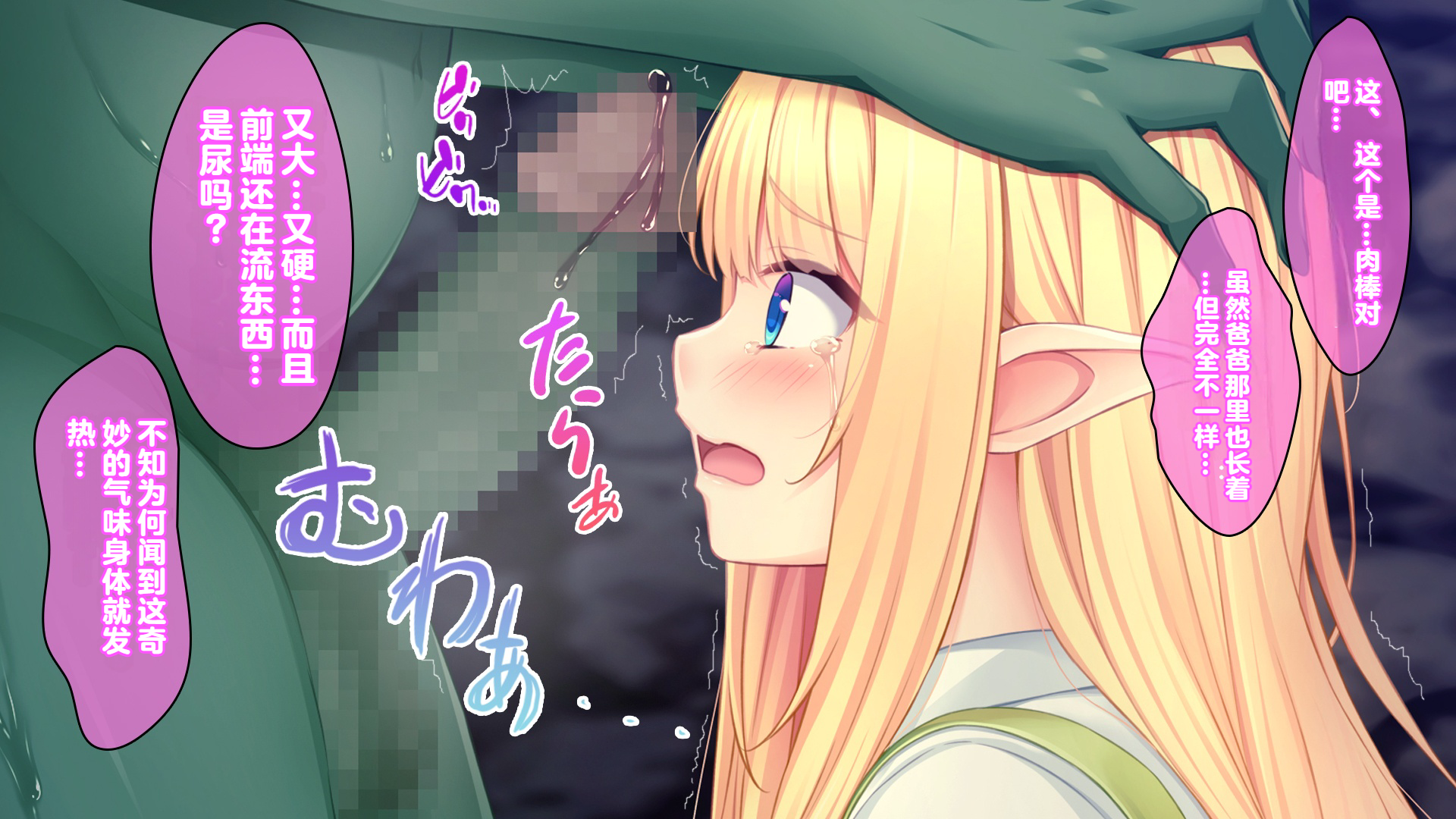 (同人CG集) [スタジオ山ロマン (cccpo)] ゴブリンの孕み袋～さらわれたエルフの少女の飼育記録～ - Page 17