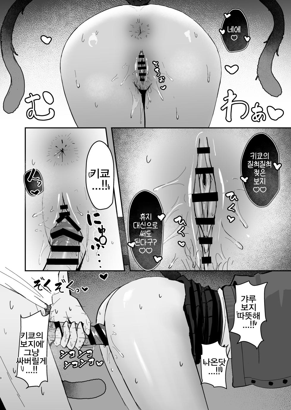 [NikomiC Ramen (Nichijou)] Kikyou ni GalCos Shite Morau Hon | 키쿄가 갸루 코스프레를 해주는 책 (Blue Archive) [Korean] [Digital] - Page 7