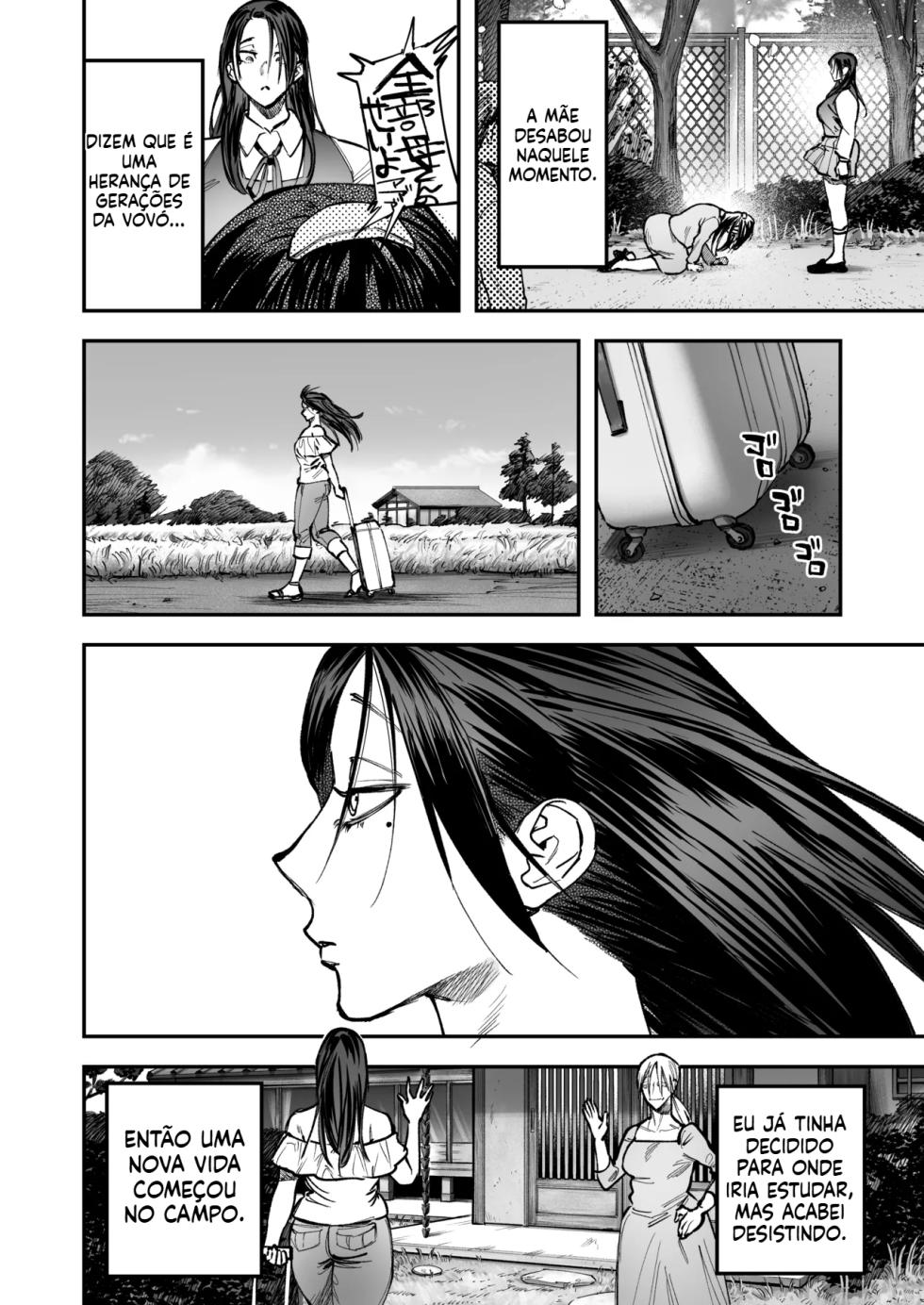 [Chimeda] Haetate Futanari Haru, Kaitsuu-chuu [Portuguese-BR] - Page 3