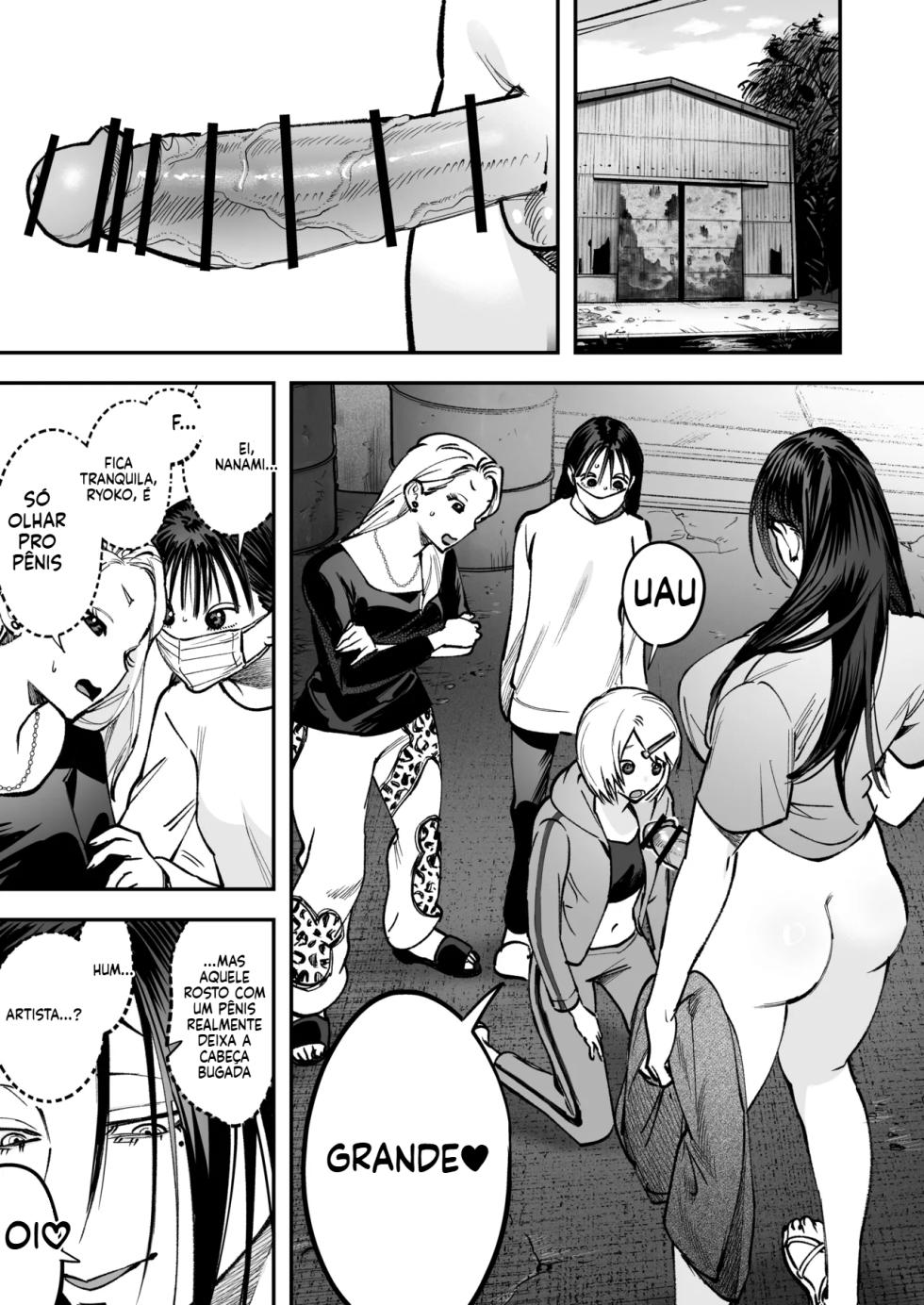 [Chimeda] Haetate Futanari Haru, Kaitsuu-chuu [Portuguese-BR] - Page 12