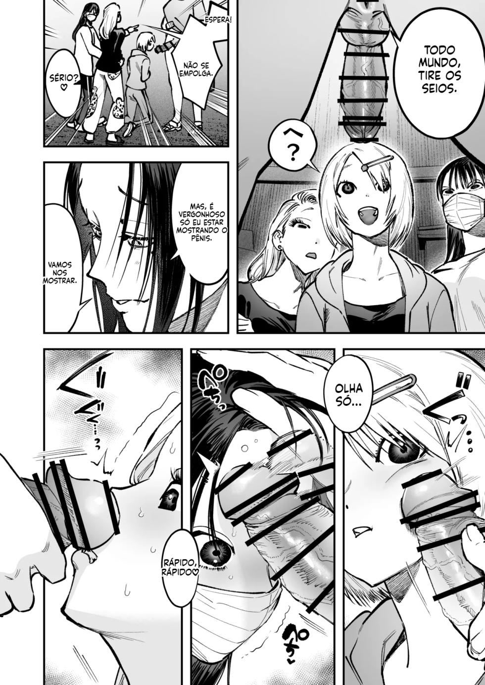 [Chimeda] Haetate Futanari Haru, Kaitsuu-chuu [Portuguese-BR] - Page 13