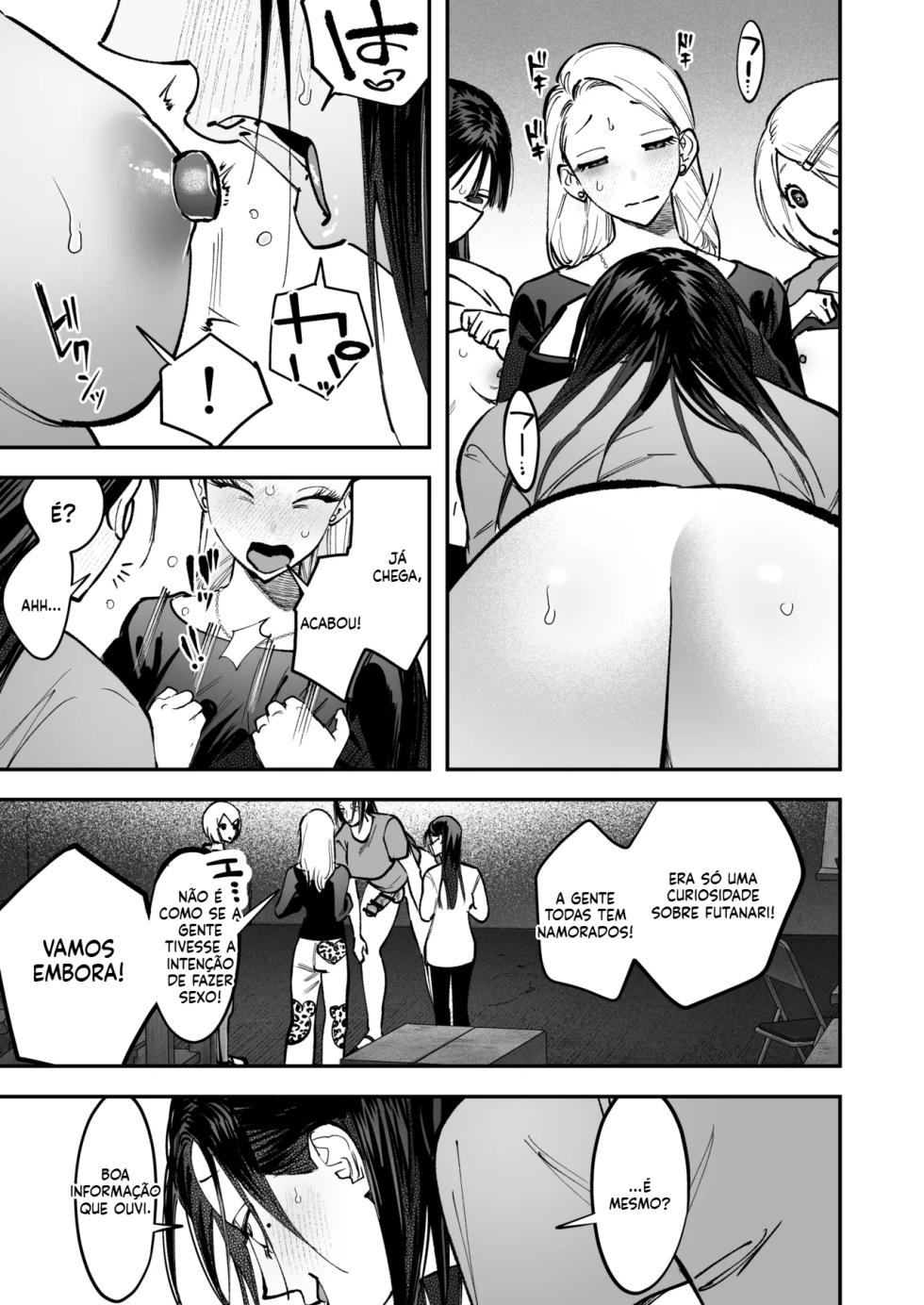 [Chimeda] Haetate Futanari Haru, Kaitsuu-chuu [Portuguese-BR] - Page 16