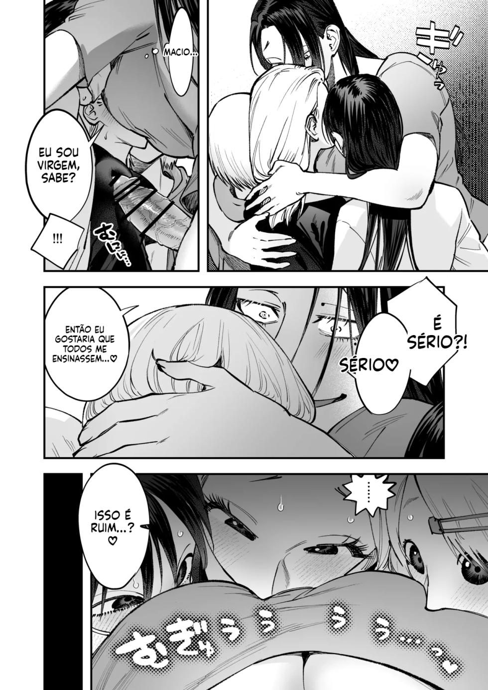 [Chimeda] Haetate Futanari Haru, Kaitsuu-chuu [Portuguese-BR] - Page 17