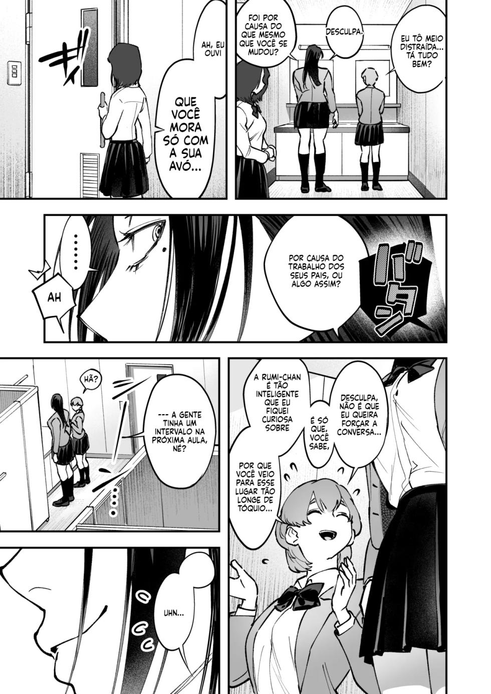 [Chimeda] Haetate Futanari Haru, Kaitsuu-chuu [Portuguese-BR] - Page 38