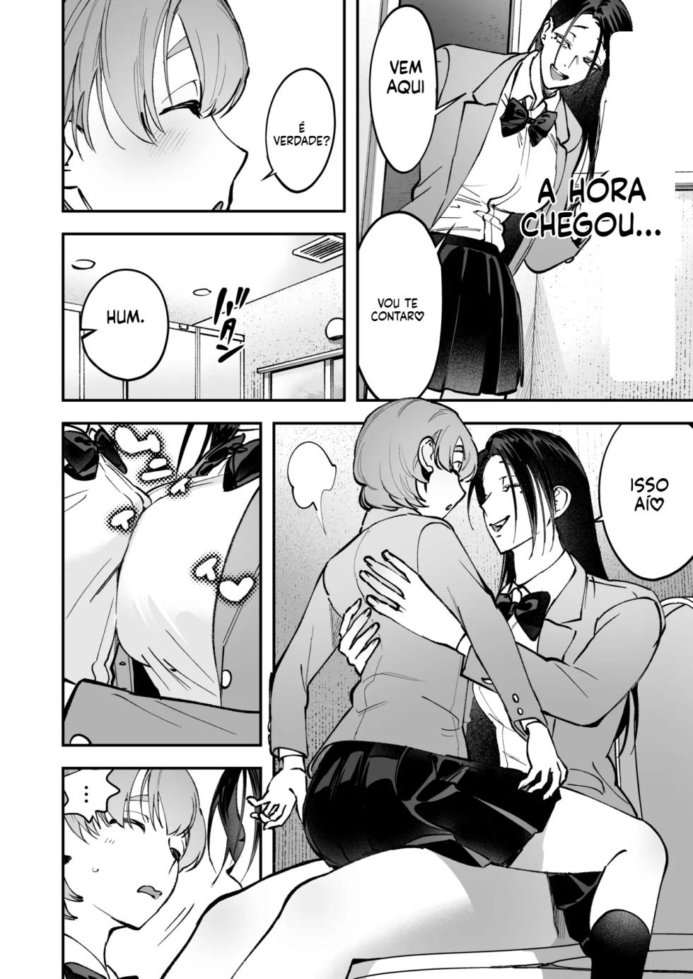[Chimeda] Haetate Futanari Haru, Kaitsuu-chuu [Portuguese-BR] - Page 39