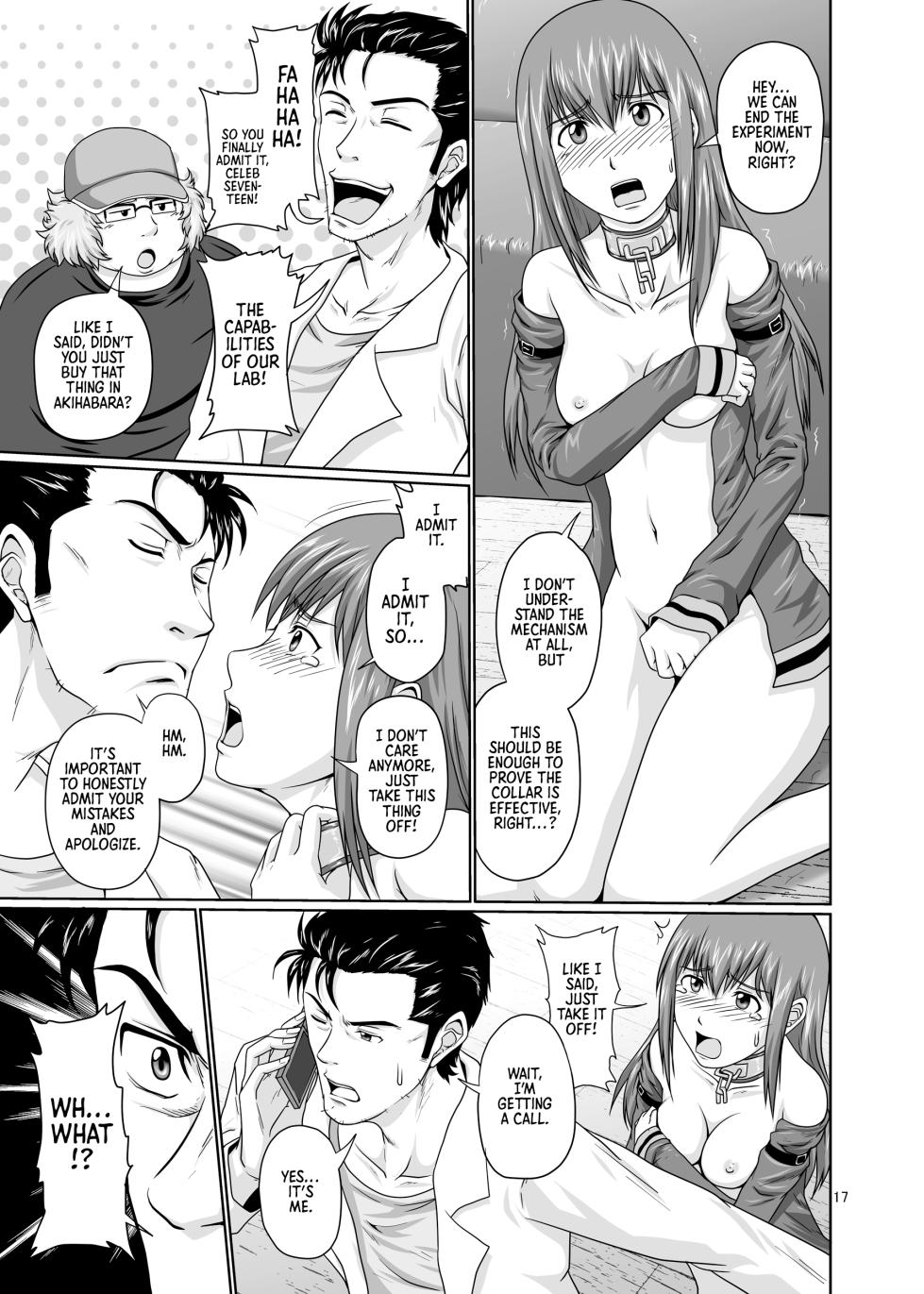 [Daizu no Susume (Toyama Teiji)] Zettai Fukujuu no Merican Virgin - Chapter a -Sexual slavery Makise Kurisu- | Completely Submissive American Virgin - Chapter a -Sexual slavery Makise Kurisu- (Steins;Gate) [English] [Morally Bankrupt Wizard Translations] [Digital] - Page 16