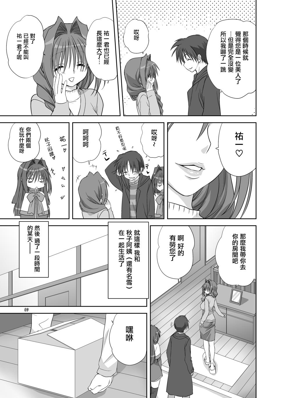 [Mitarashi Club (Mitarashi Kousei)] Akiko-san to Issho 4 (Kanon) [Chinese] [无毒汉化组] [Digital] - Page 8