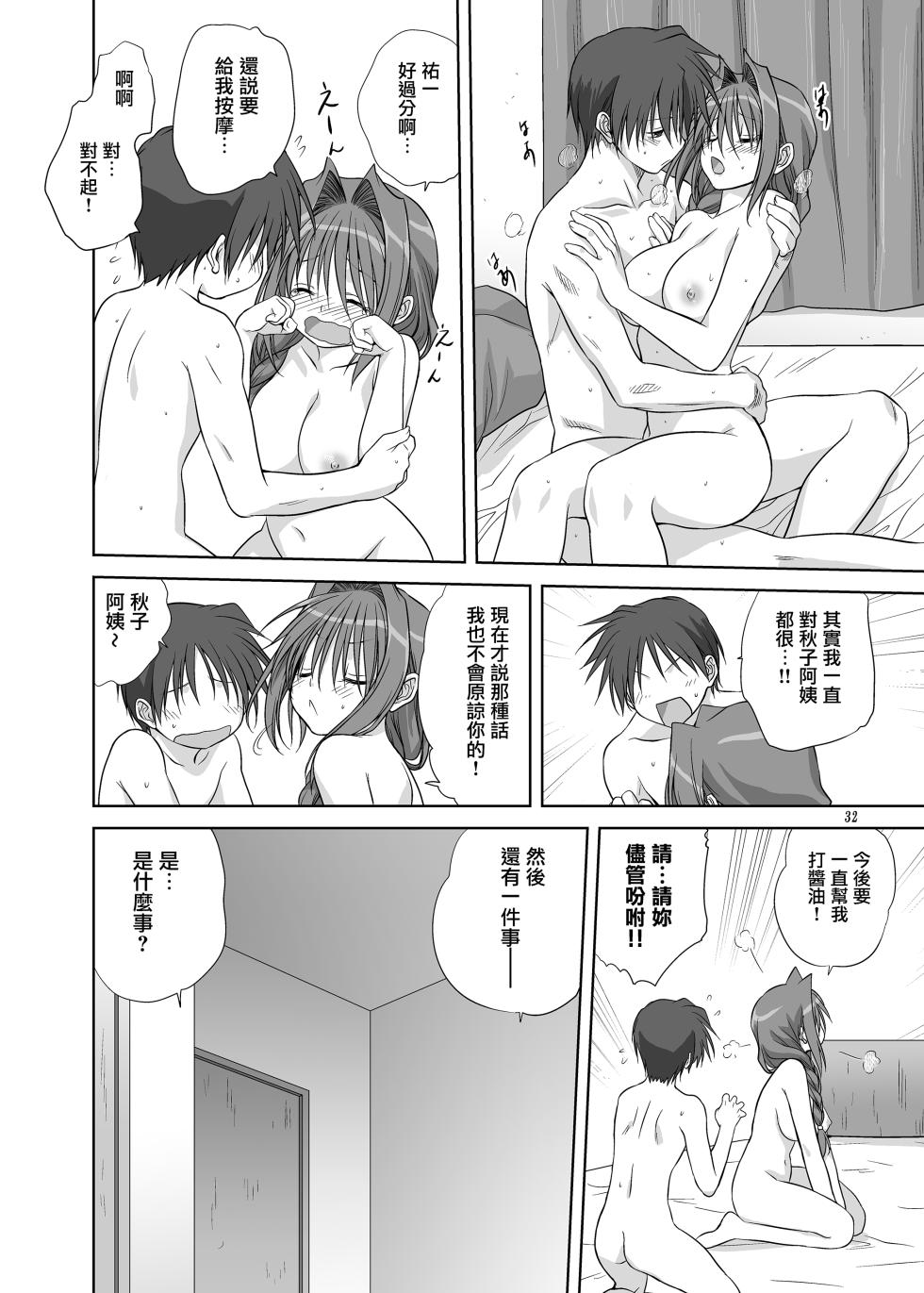 [Mitarashi Club (Mitarashi Kousei)] Akiko-san to Issho 4 (Kanon) [Chinese] [无毒汉化组] [Digital] - Page 31
