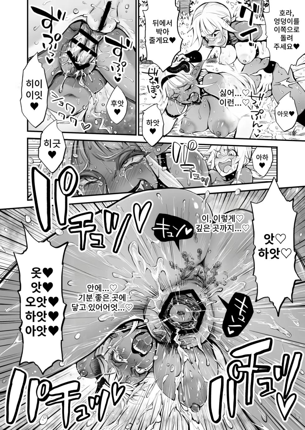 [Rushiumu 23 Nichi] Dappun Majo to Futanari Kenshi | 탈분 마녀와 후타나리 검사 [Korean] - Page 18