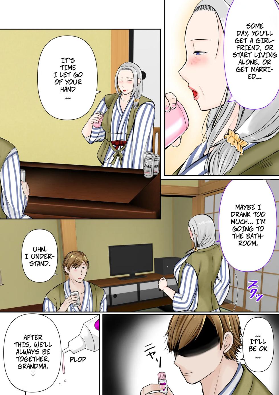[Popotto Denki Ichigouten] A 3-Day, 2-Night Hot Spring Trip With My Grandmother (Part 1) -- Sobo to 2-haku 3-kka Onsen Ryokou Zenpen - Page 9