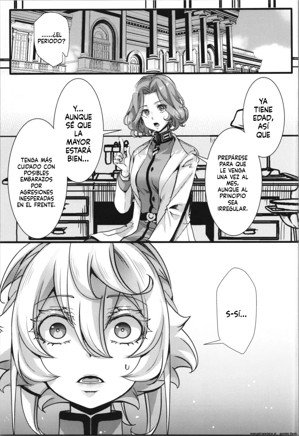 (C107) [Goshujinsama no Omochabako (hal)] Tanya-chan ni Are ga Kita Hanashi (Youjo Senki) [Spanish] [MTL] - Page 7