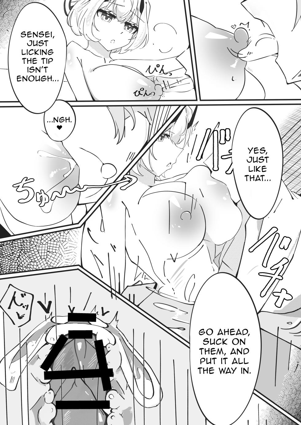 [Muteppo] Sena-san Ecchi Manga (Blue Archive) [English] - Page 8