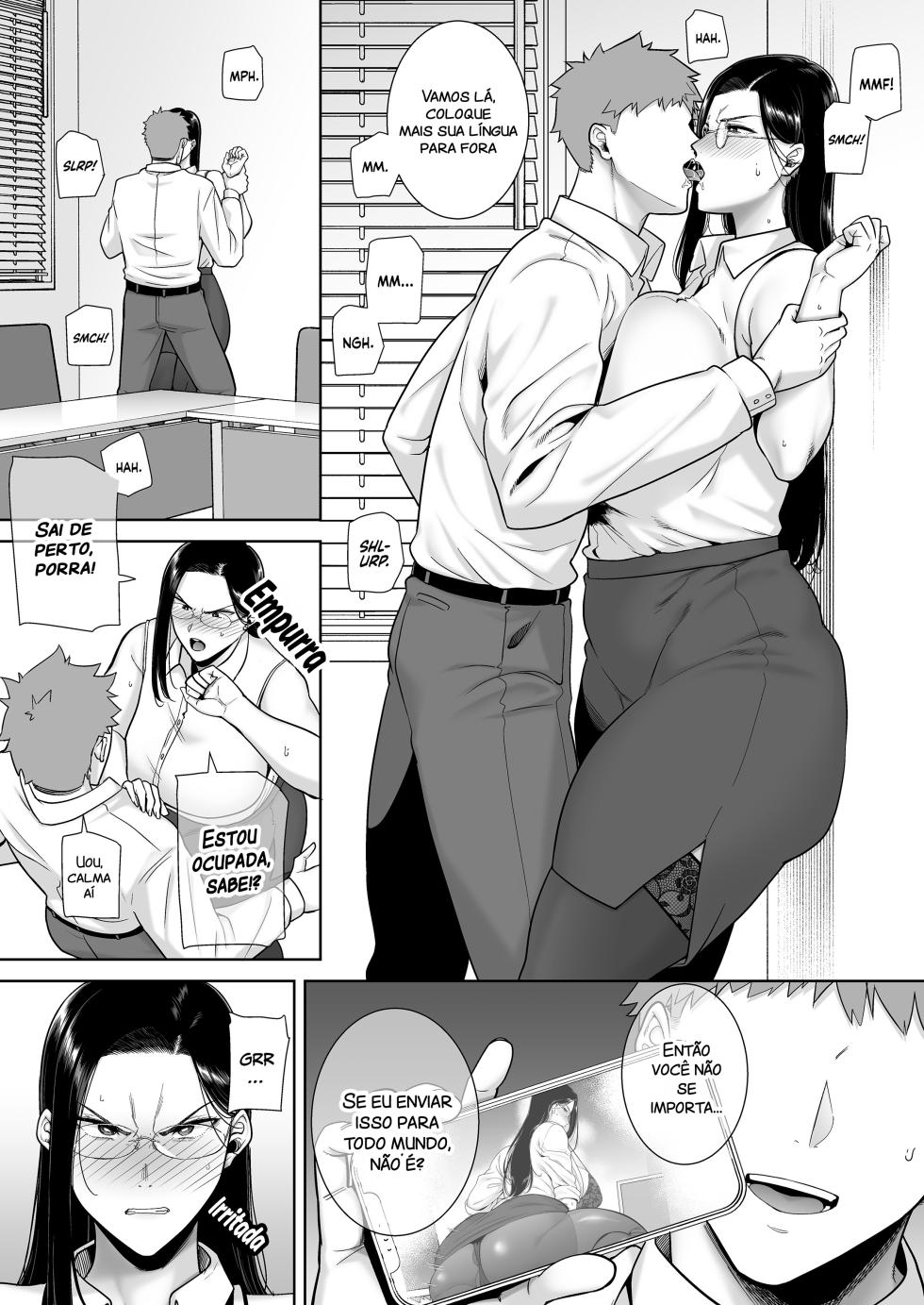 An Abusive Boss Who Exploit Her Employee 2 [Portugese] [Uncensored] - Page 7