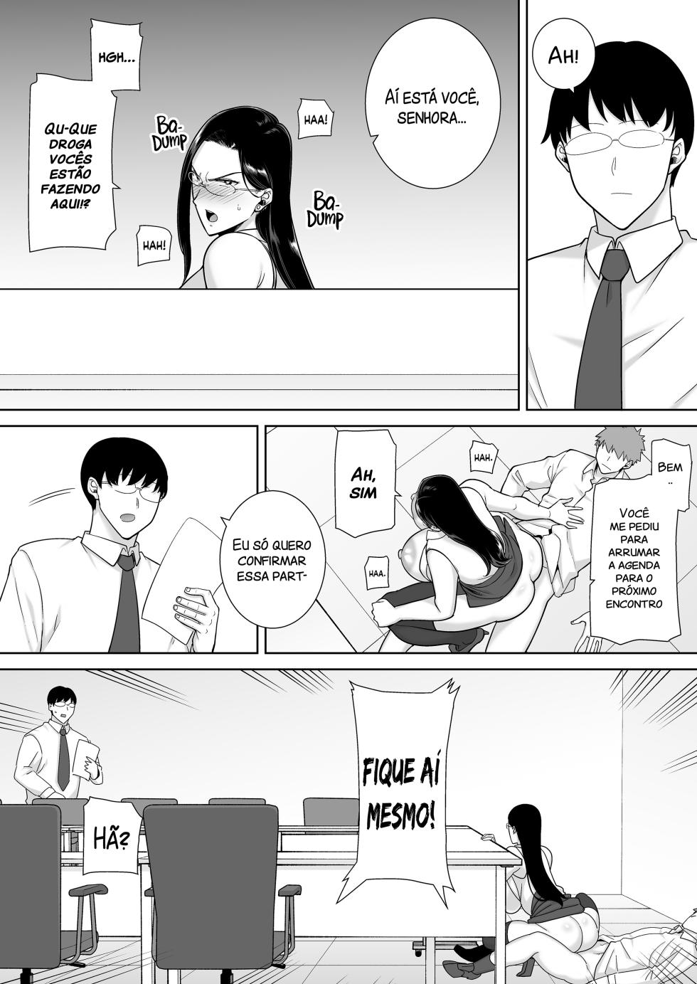 An Abusive Boss Who Exploit Her Employee 2 [Portugese] [Uncensored] - Page 16