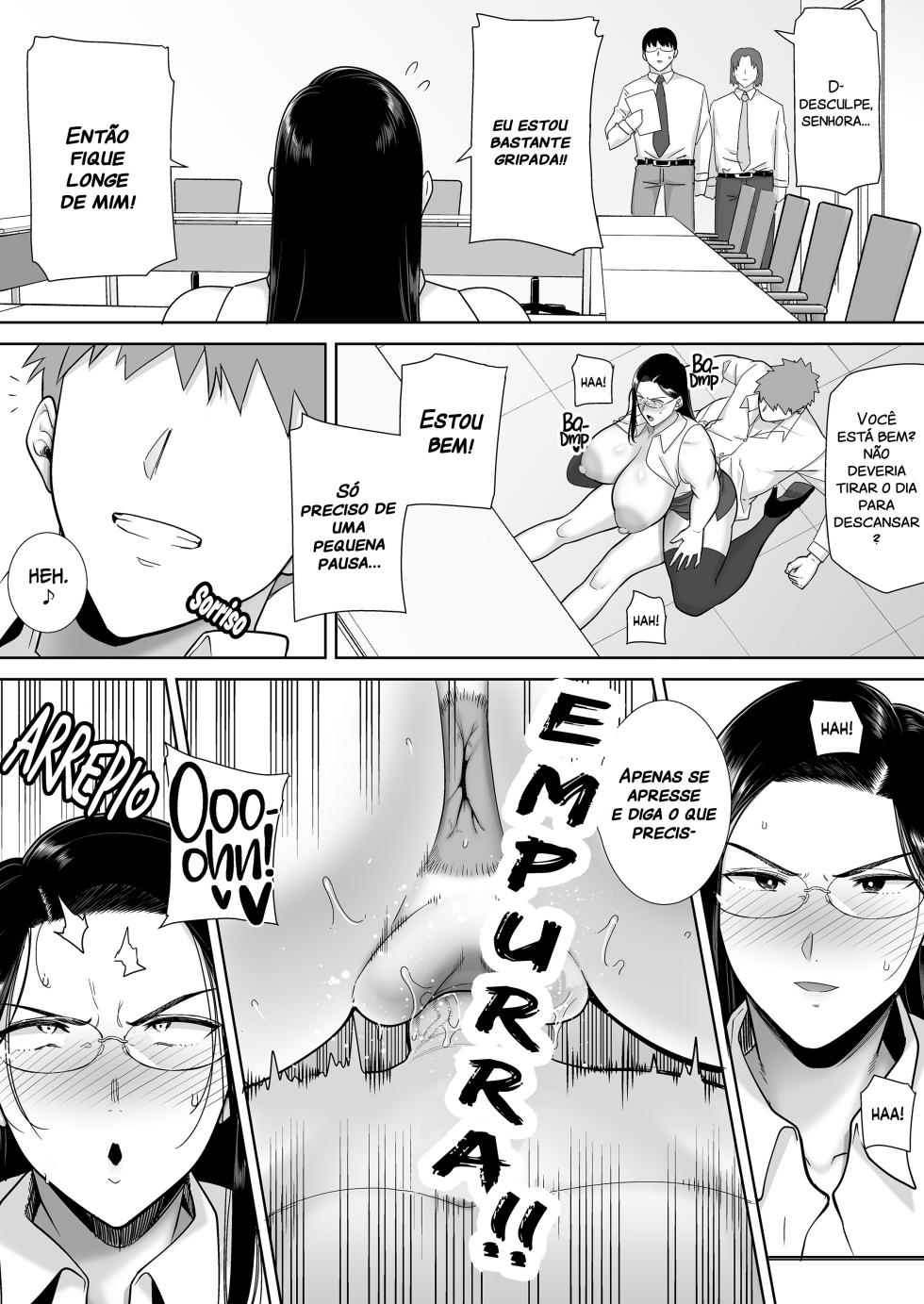 An Abusive Boss Who Exploit Her Employee 2 [Portugese] [Uncensored] - Page 17
