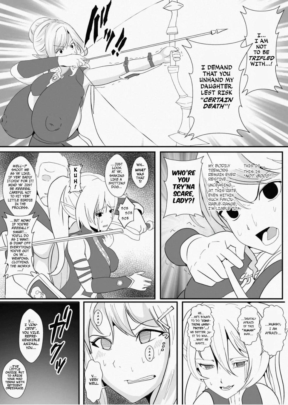 [Icchao Murasakiimoren new] Kawa to Elf to Sanzokudan ~Kawa ni Sare Shukka Sareru Elf no Kazoku~ | Of Skins, Elves, And Bandits — How A Family Of Elves Were Made Into Skin, And Promptly Shipped Off [English] [BakkukkanMangaScans] - Page 18